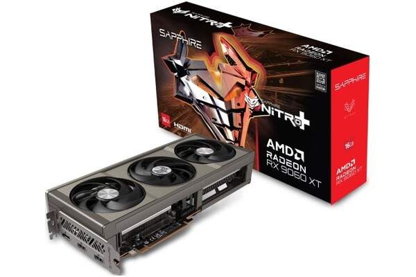 Karta graficzna SAPPHIRE RX 9060 XT Nitro+ OC 16GB GDDR6