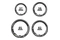 Smartring OneRing 59 mm srebrny