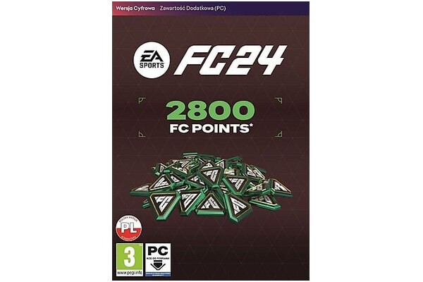Karta Pre paid FC 24 Edycja 2800 Points PC