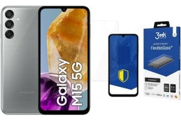 Smartfon Samsung Galaxy M15 5G szary 6.46" 4.0GB/128.0GB