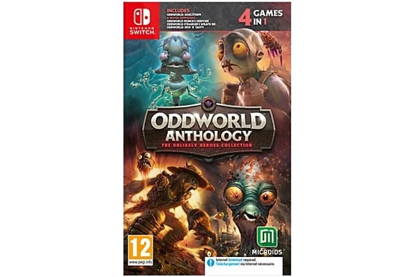 Oddworld Anthology The Unlikely Heroes Collection Nintendo Switch