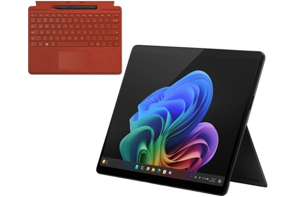 Laptop Microsoft Surface Pro 13.0" Qualcomm Snapdragon Snapdragon X Elite QUALCOMM Adreno 16GB 512GB SSD M.2 Windows 11 Home czarny