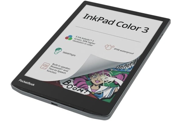Czytnik PocketBook InkPad 3 Color 1GB szary
