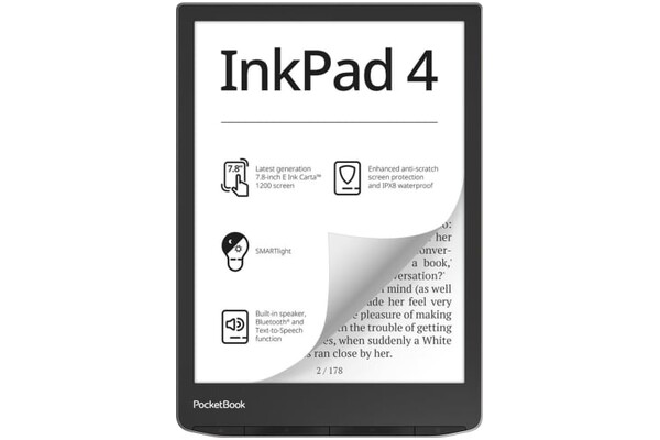 Czytnik PocketBook InkPad 4 1GB szary