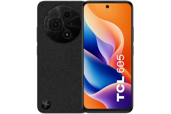 Smartfon TCL 605 czarny 6.70" 8.0GB/256.0GB