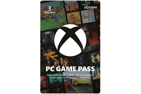 Subskrypcja Game Pass 3 miesiące PC