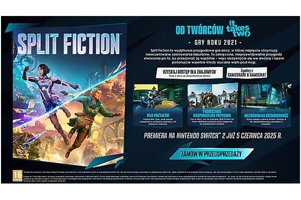 2 Split Fiction Nintendo Switch