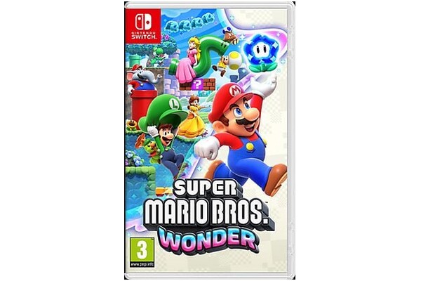 Super Mario Bros. Wonder + Notes z naklejkami Nintendo Switch
