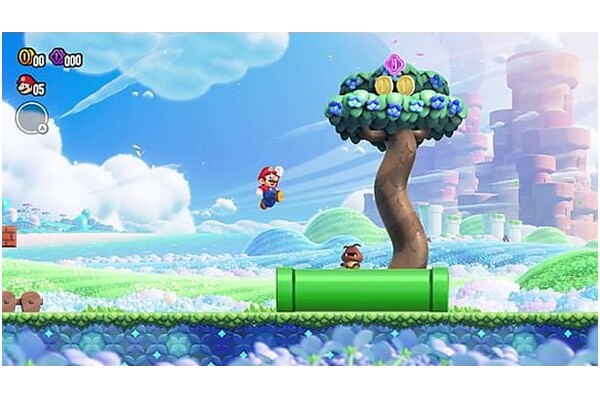 Super Mario Bros. Wonder + Notes z naklejkami Nintendo Switch