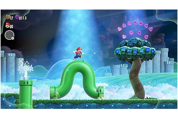 Super Mario Bros. Wonder + Notes z naklejkami Nintendo Switch
