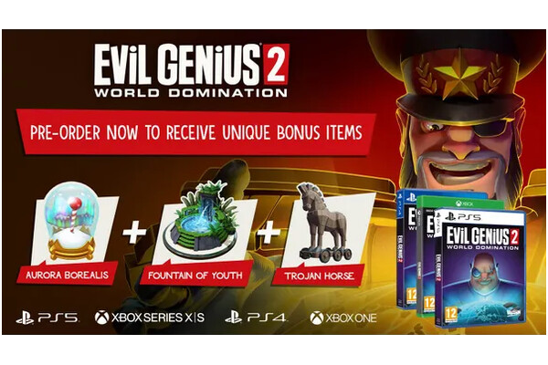 Evil Genius 2 World Domination PlayStation 4