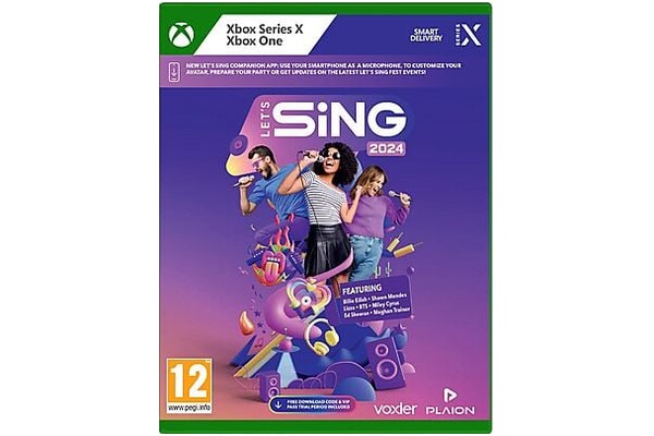 Lets Sing 2024 + 2 mikrofony Xbox (Series X)
