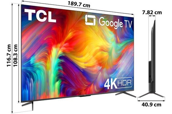 Telewizor TCL 85" 4K Ultra HD 85P735