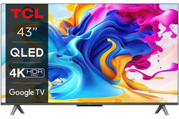 Telewizor TCL 43" 4K Ultra HD 43C645