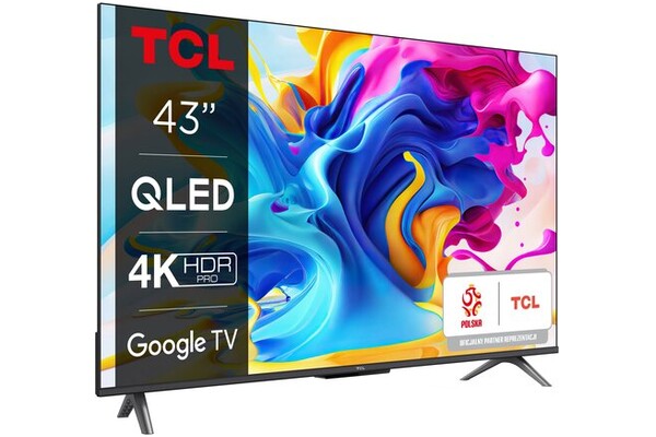 Telewizor TCL 43" 4K Ultra HD 43C645