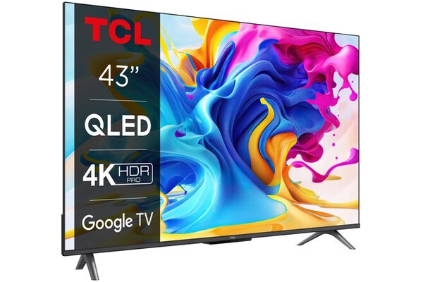 Telewizor TCL 43" 4K Ultra HD 43C645