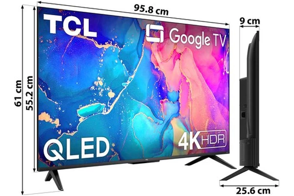 Telewizor TCL 43" 4K Ultra HD 43QLED760