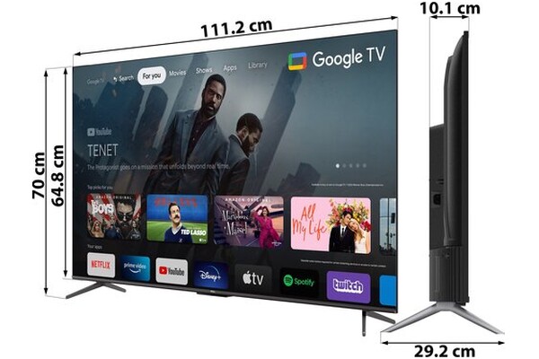 Telewizor TCL 50" 4K Ultra HD 50C735