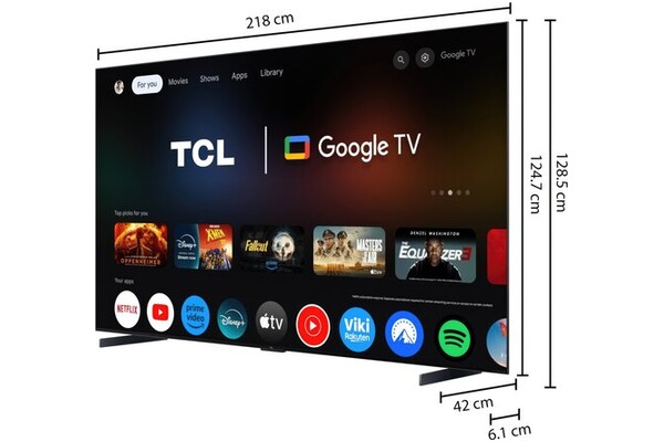 Telewizor TCL 98" 4K Ultra HD 98C7