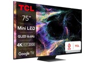 Telewizor TCL 75" 4K Ultra HD 75C845