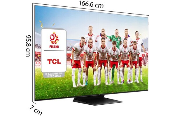 Telewizor TCL 75" 4K Ultra HD 75MQLED85
