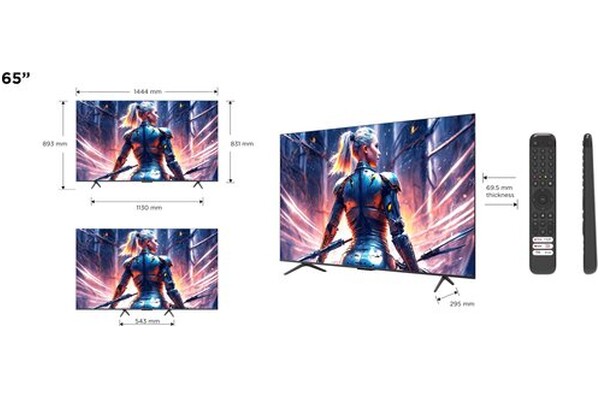 Telewizor TCL 65" 4K Ultra HD 65C75