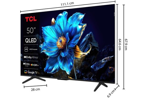 Telewizor TCL 50" 4K Ultra HD 50P79