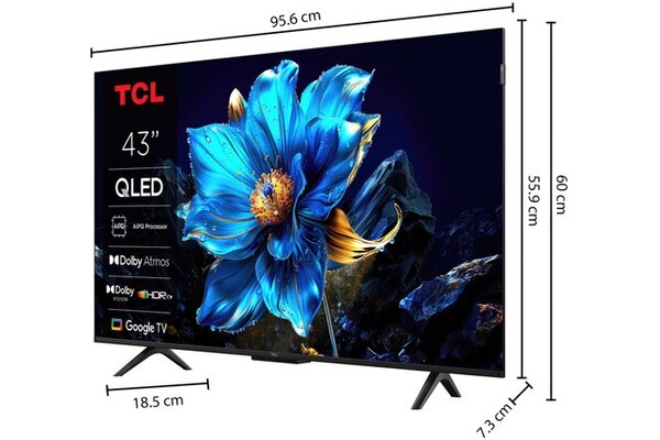 Telewizor TCL 43" 4K Ultra HD 43P79