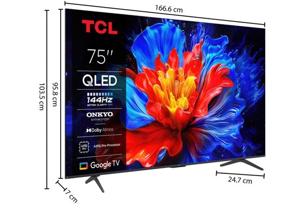 Telewizor TCL 75" 4K Ultra HD 75P89