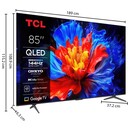 Telewizor TCL 85" 4K Ultra HD 85P89