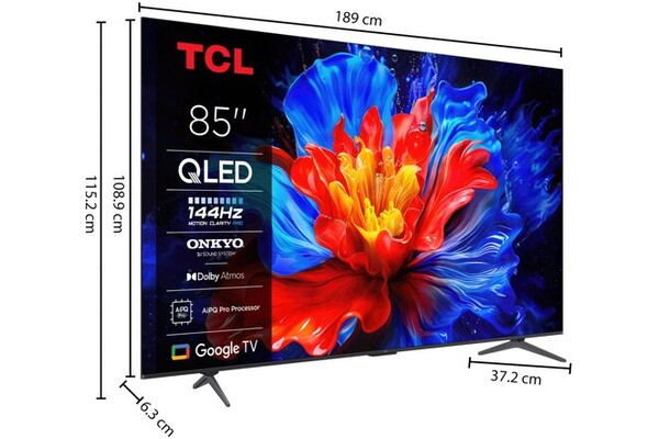 Telewizor TCL 85" 4K Ultra HD 85P89