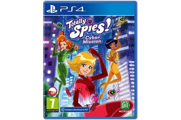 Odlotowe Agentki Totally Spies Cybermisja PlayStation 4