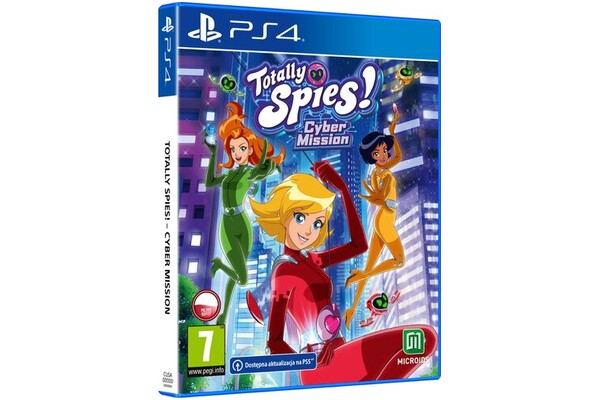 Odlotowe Agentki Totally Spies Cybermisja PlayStation 4