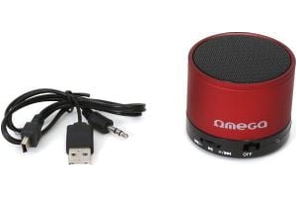 głośnik Bluetooth Omega OG47R czerwony