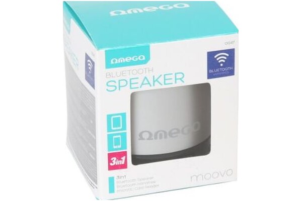 głośnik Bluetooth Omega OG47S srebrny