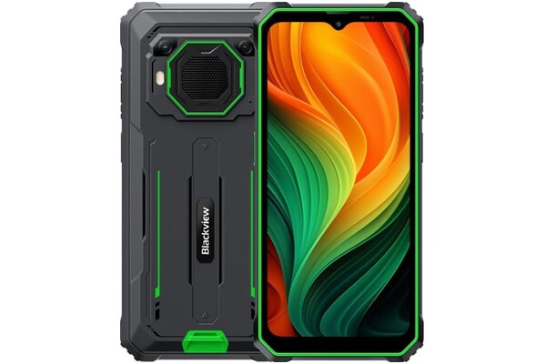 Smartfon Blackview Bv6200 Plus czarno-zielony 6.56" 8.0GB/256.0GB