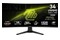 Monitor 34.0" MSI MAG MAG 346CQ czarny
