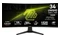 Monitor 34.0" MSI MAG MAG 346CQ czarny