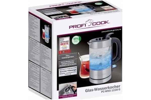 Czajnik elektryczny Profi Cook WKS1228 0.5l 1100W