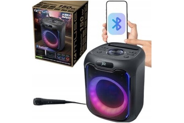 głośnik Bluetooth Muse M-1803 czarny