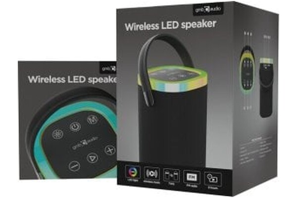 głośnik Bluetooth Gembird SPKBTLED06