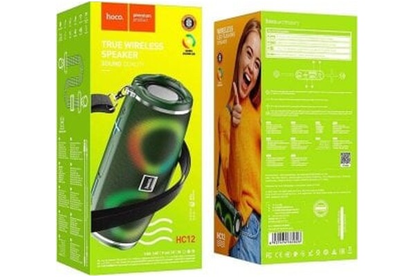 głośnik Bluetooth HOCO HC12 zielony