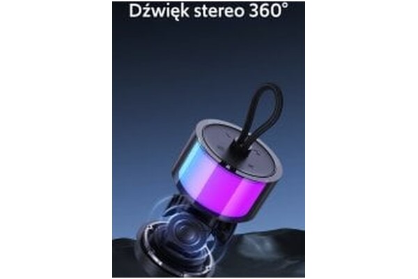 głośnik Bluetooth USAMS USYX012 czarny