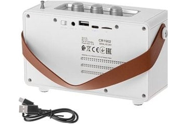 głośnik Bluetooth Camry CR1902 biały