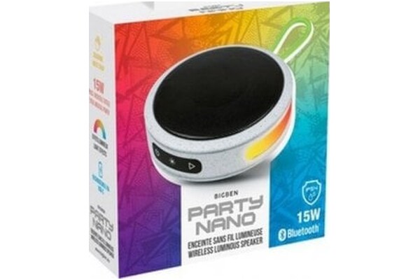 głośnik Bluetooth BigBen Party biały