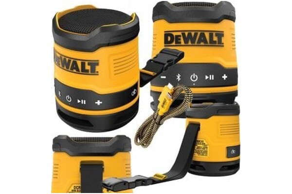 głośnik Bluetooth DeWalt DCR009XJ żółty
