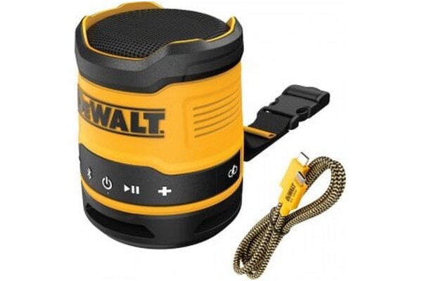 głośnik Bluetooth DeWalt DCR009XJ żółty