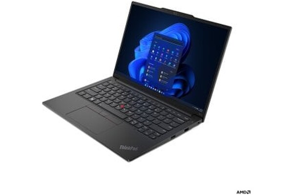 Laptop Lenovo ThinkPad E14 14.0" AMD Ryzen 5 7530U AMD Radeon RX Vega 7 16GB 512GB SSD M.2 Windows 11 Professional czarny