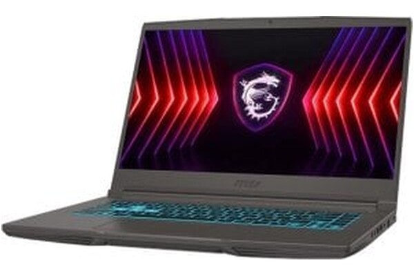 Laptop MSI Thin 15 15.6" Intel Core i5 12450H NVIDIA GeForce RTX 4050 4GB 512GB SSD M.2 Windows 11 Home szary