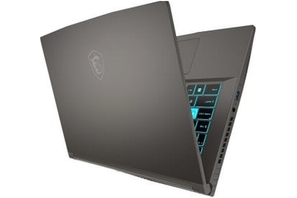 Laptop MSI Thin 15 15.6" Intel Core i5 12450H NVIDIA GeForce RTX 4050 4GB 512GB SSD M.2 Windows 11 Home szary